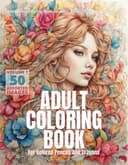 Adult Coloring Book For Colored Pencils And Crayons Volume 1: Mindfulness Coloring Book for Adult Relaxation And Anxiety Relief, 50 Assorted Images (Dazzling Relax And Unwind Adult Coloring Books)