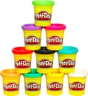 Play Doh Modeling Compound 10-Pack Case of Assorted Colors, Non-Toxic 2 oz. Cans, Back to School Gifts, Prizes, & Party Favors, Preschool Toys for Kids, Ages 2+ (Amazon Exclusive)