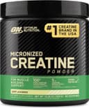 Optimum Nutrition Micronized Creatine Monohydrate Powder, Unflavored, 60 Servings, 300 Grams (Packaging May Vary)