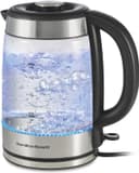 Hamilton Beach Electric Tea Kettle, Water Boiler & Heater, 1.8 Liter, Cordless Serving, 1500 Watts for Fast Boiling, Auto-Shutoff and Boil-Dry Protection, Easy-View Glass (40853C)