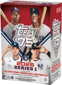 2026 Topps Baseball Series 1 Blaster Box of Packs with Possible Retail Exclusive Holo Foil Parallels and Blaster Exclusive Spring Training Variation Cards